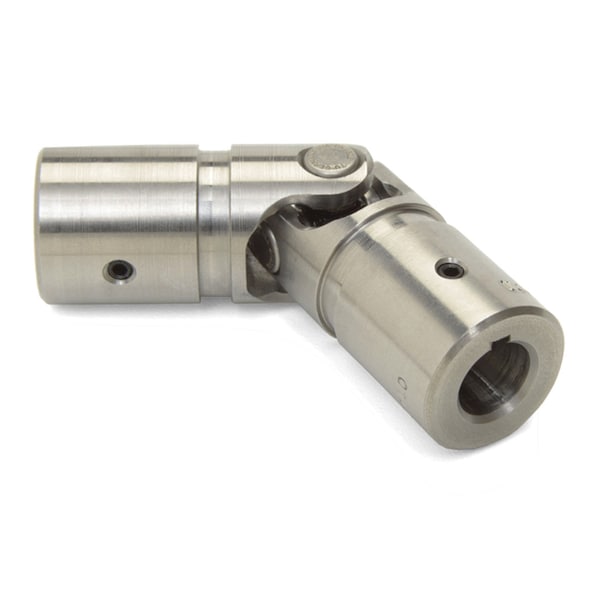 Single U-Joint, 5/8" x 5/8" Bores, 1.245" OD, Steel